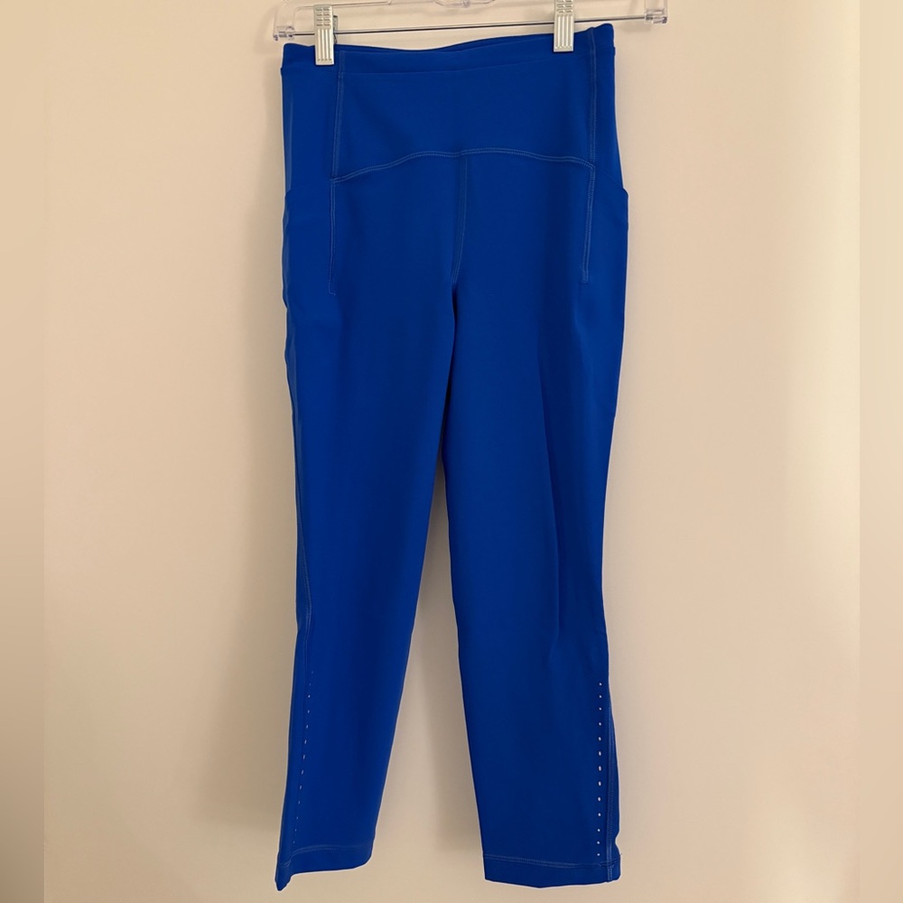 Lululemon Royal Blue Swift Speed Cropped  21”